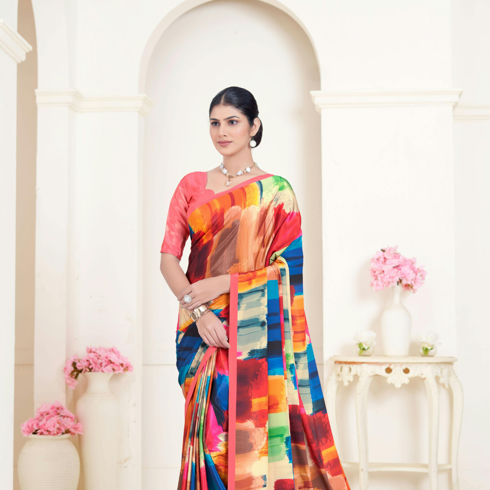 Elegant Designer Silk Saree with Rich Pallu